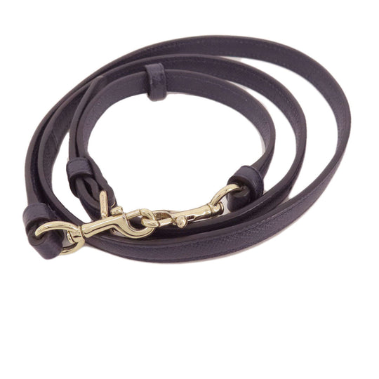 COACH Handbag 34563 leather purple logoMetal 2WAY Women Used Authentic