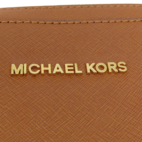 MICHAEL KORS Shoulder Bag PVC Brown logo Long Shoulder