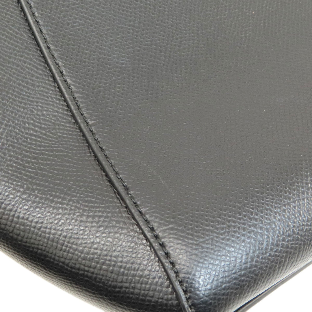 MICHAEL KORS Tote Bag PVC black logo Women Used Authentic