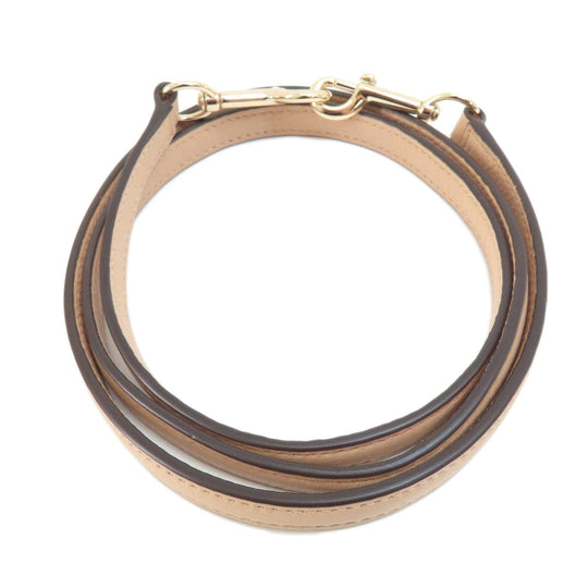 COACH Handbag F36675 leather beige 2WAY Women Used Authentic