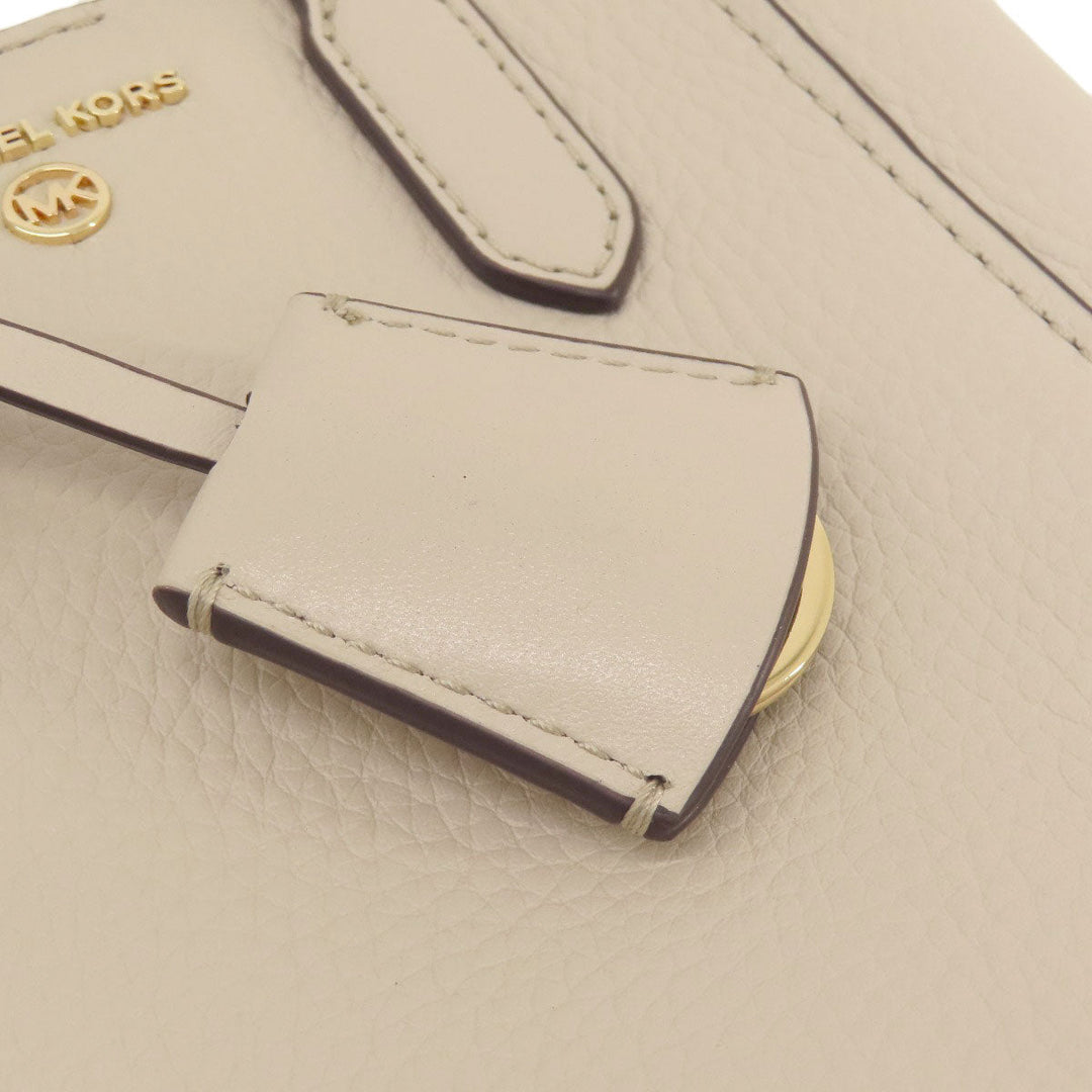 MICHAEL KORS Handbag leather beige 2WAY