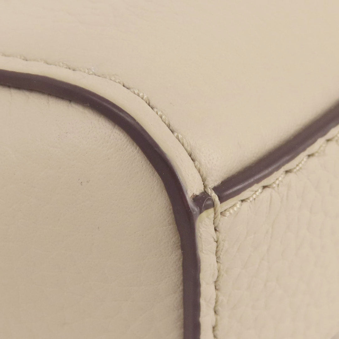 MICHAEL KORS Handbag leather beige 2WAY