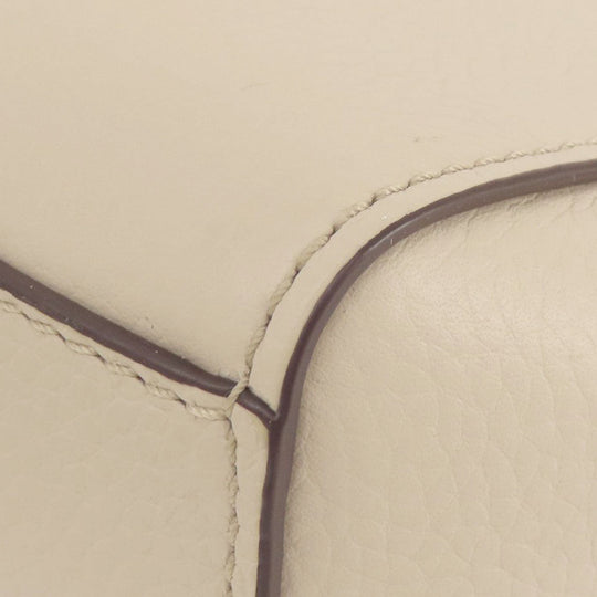 MICHAEL KORS Handbag leather beige 2WAY