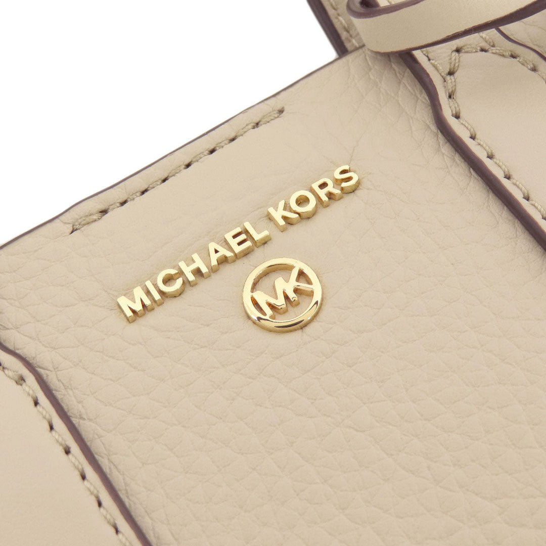 MICHAEL KORS Handbag leather beige 2WAY