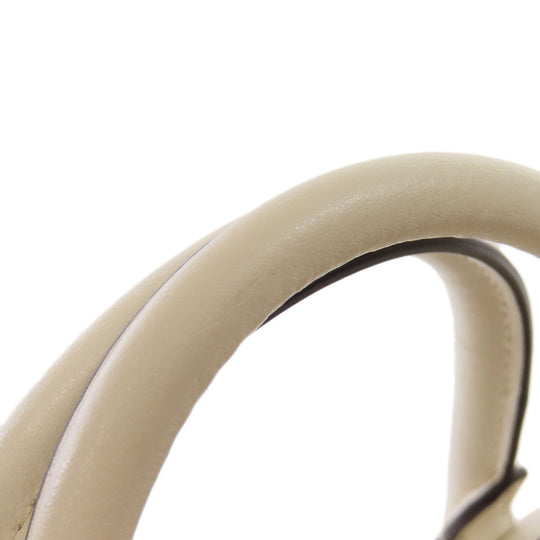 COACH Handbag PVC beige Signature 2WAY Women Used Authentic