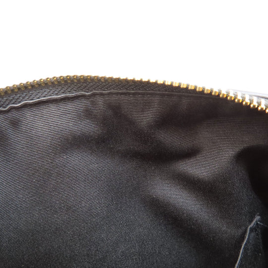 COACH Handbag F58312 PVC Brown Signature 2WAY Women Used Authentic