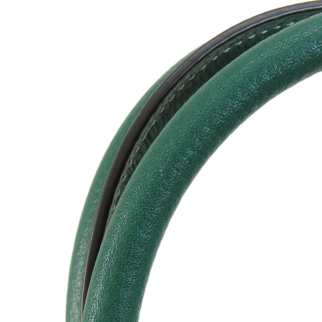 COACH Handbag 79316 leather green 2WAY