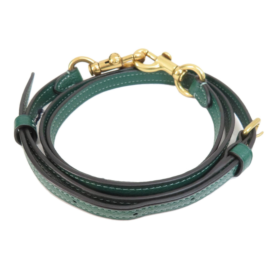 COACH Handbag 79316 leather green 2WAY