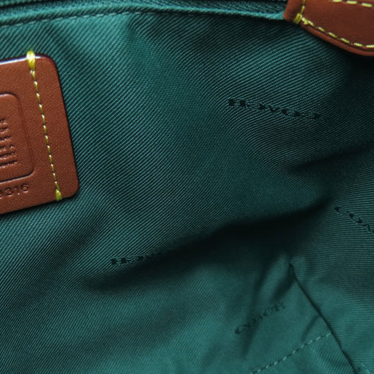 COACH Handbag 79316 leather green 2WAY