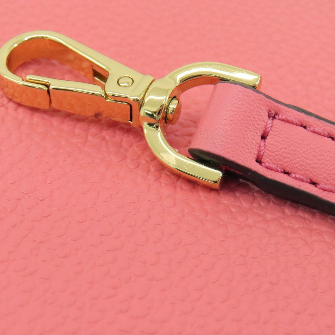 MICHAEL KORS Handbag leather pink logo 2WAY Women Used Authentic