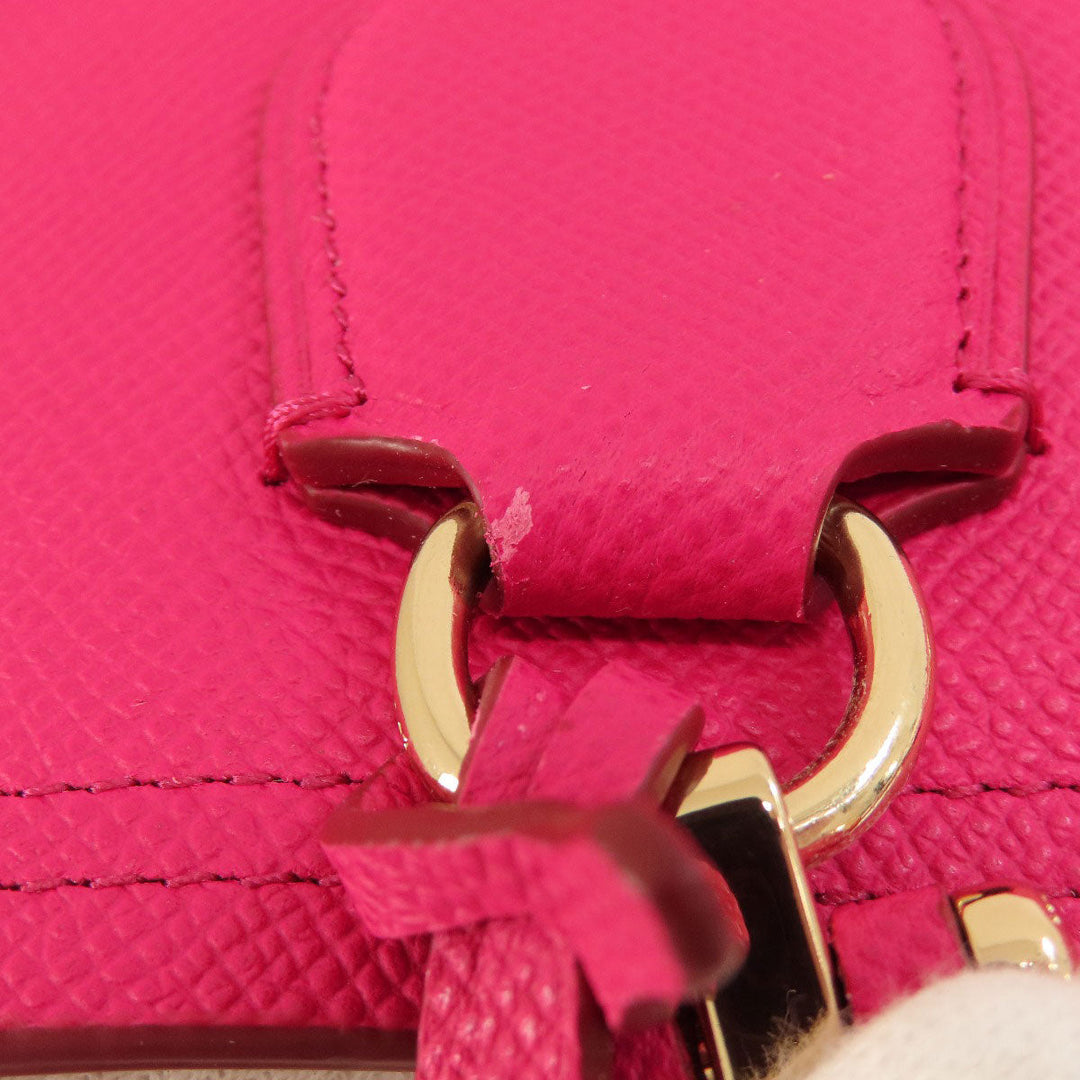 COACH Handbag 34563 leather pink 2WAY