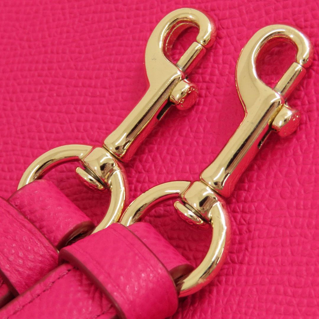 COACH Handbag 34563 leather pink 2WAY