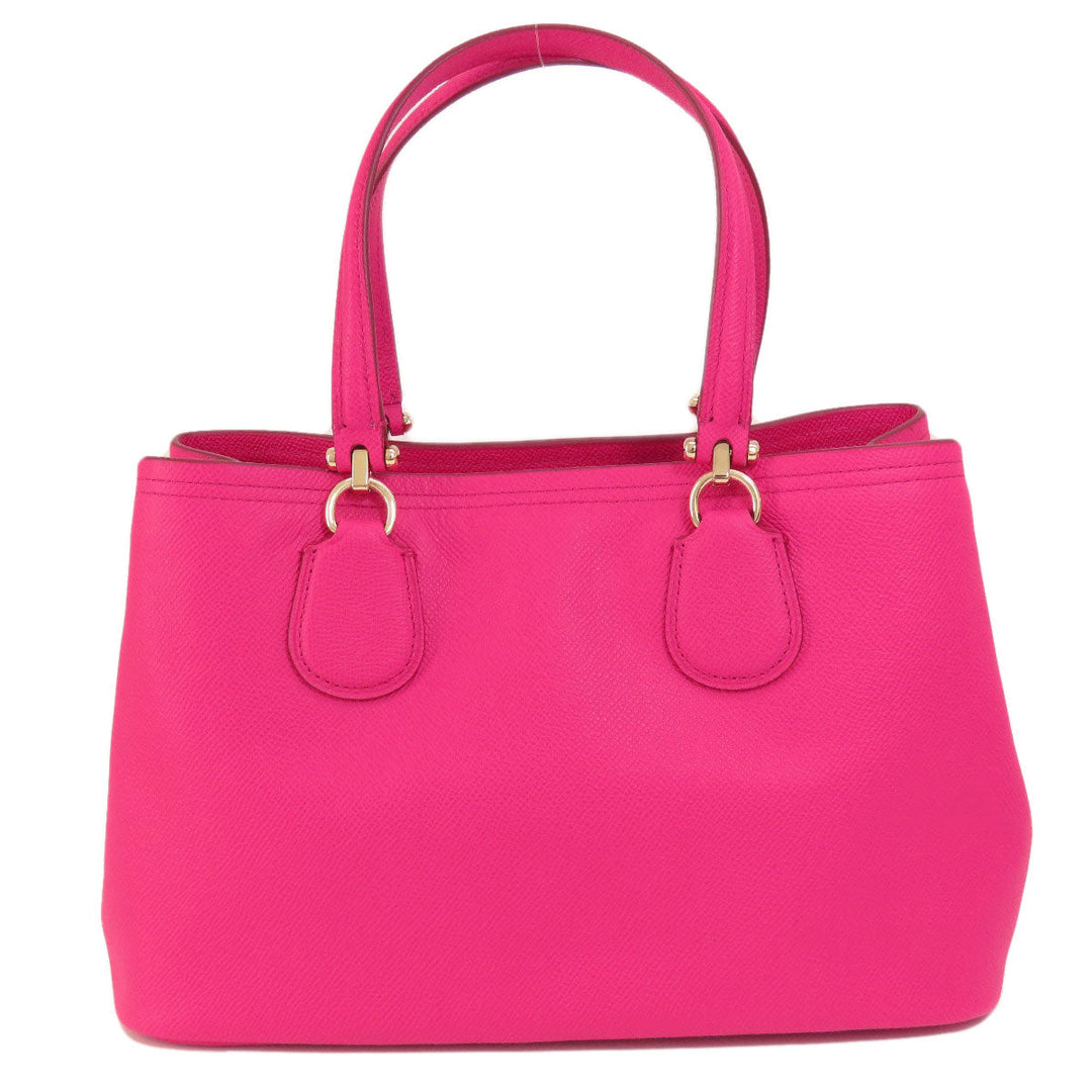 COACH Handbag 34563 leather pink 2WAY