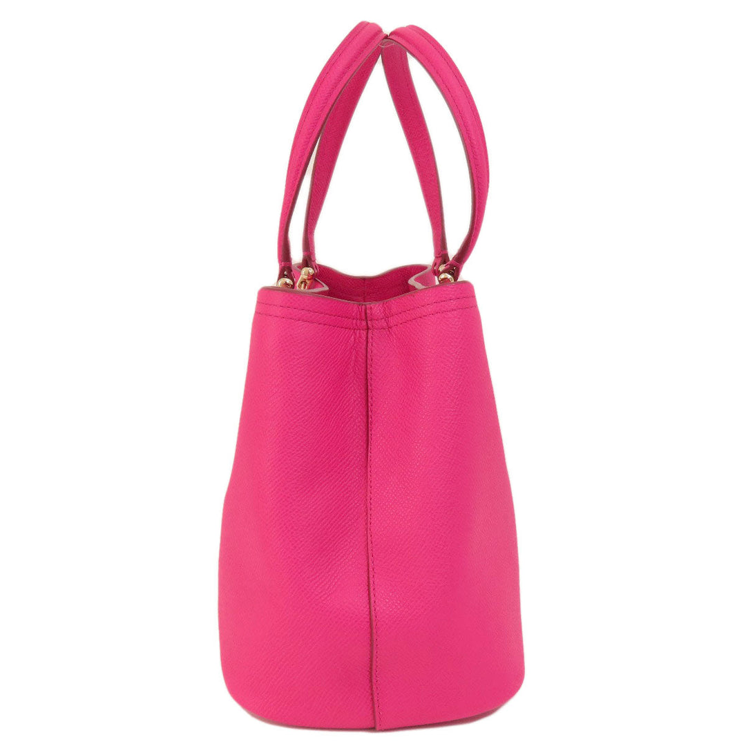 COACH Handbag 34563 leather pink 2WAY