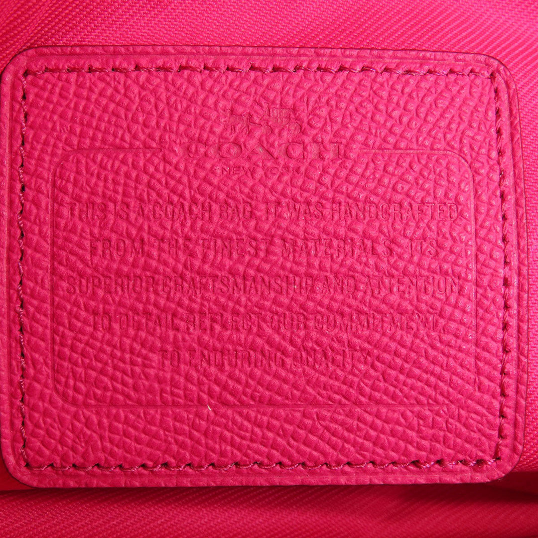 COACH Handbag 34563 leather pink 2WAY
