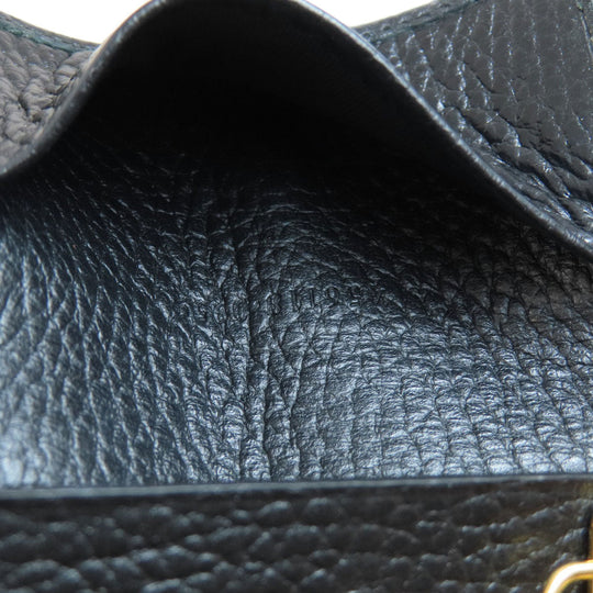 GUCCI Key case Key holder  466118 leather black GG Marmont Women(Unisex) Used Authentic