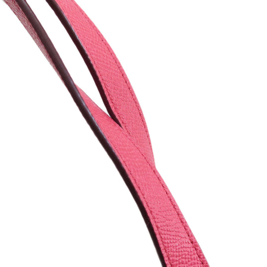 COACH Tote Bag F57789 leather pink logo Women Used Authentic