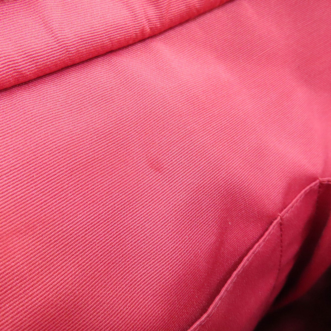 COACH Tote Bag F57789 leather pink logo Women Used Authentic