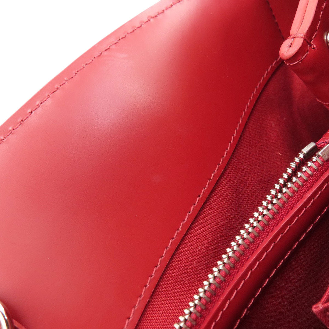 LOUIS VUITTON Tote Bag M5926E Monogram canvas Red Passy PM Women Used Authentic