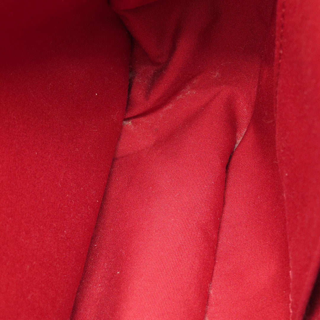 LOUIS VUITTON Tote Bag M5926E Monogram canvas Red Passy PM Women Used Authentic