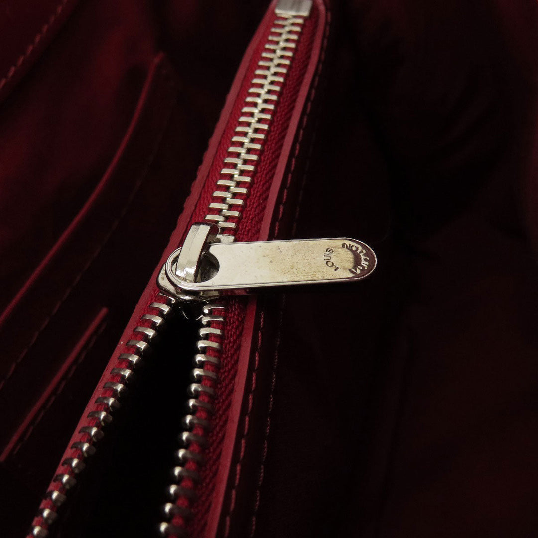 LOUIS VUITTON Tote Bag M5926E Monogram canvas Red Passy PM Women Used Authentic