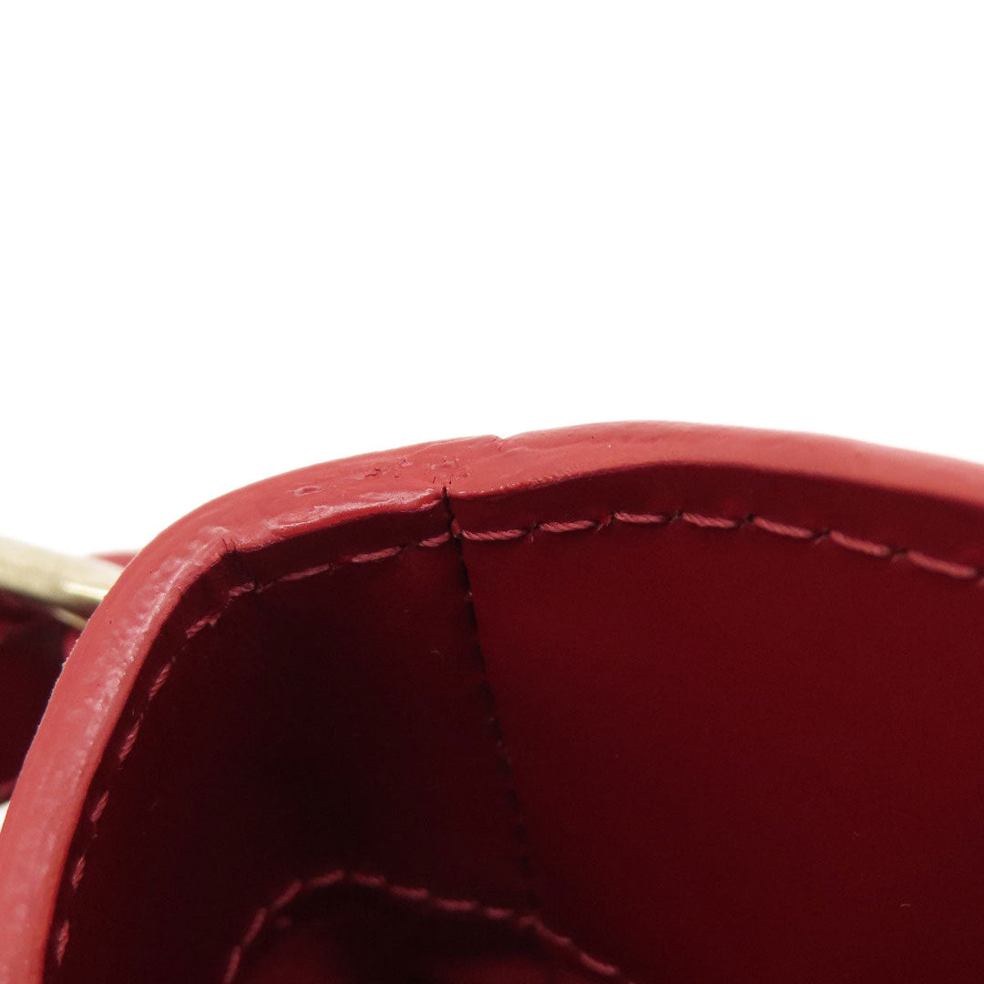 LOUIS VUITTON Tote Bag M5926E Monogram canvas Red Passy PM Women Used Authentic