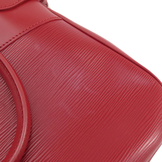 LOUIS VUITTON Tote Bag M5926E Monogram canvas Red Passy PM Women Used Authentic