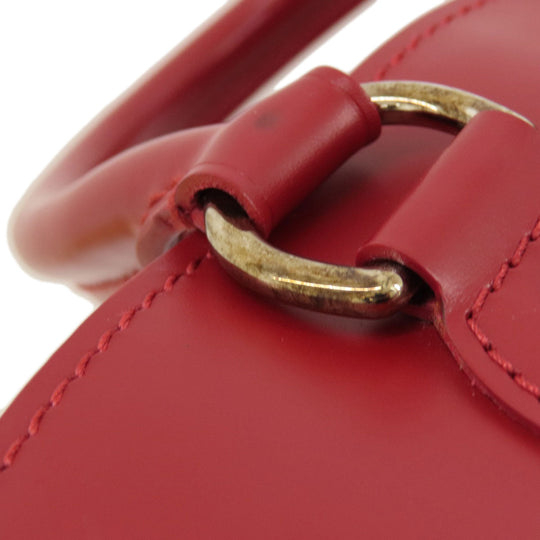 LOUIS VUITTON Tote Bag M5926E Monogram canvas Red Passy PM Women Used Authentic