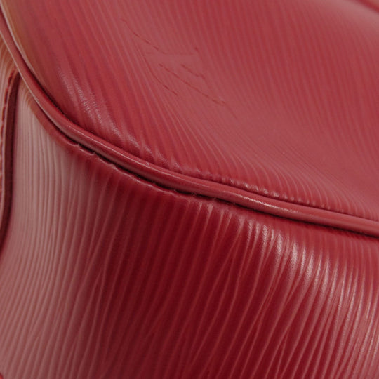 LOUIS VUITTON Tote Bag M5926E Monogram canvas Red Passy PM Women Used Authentic