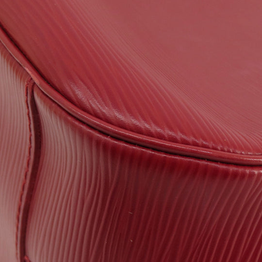 LOUIS VUITTON Tote Bag M5926E Monogram canvas Red Passy PM Women Used Authentic