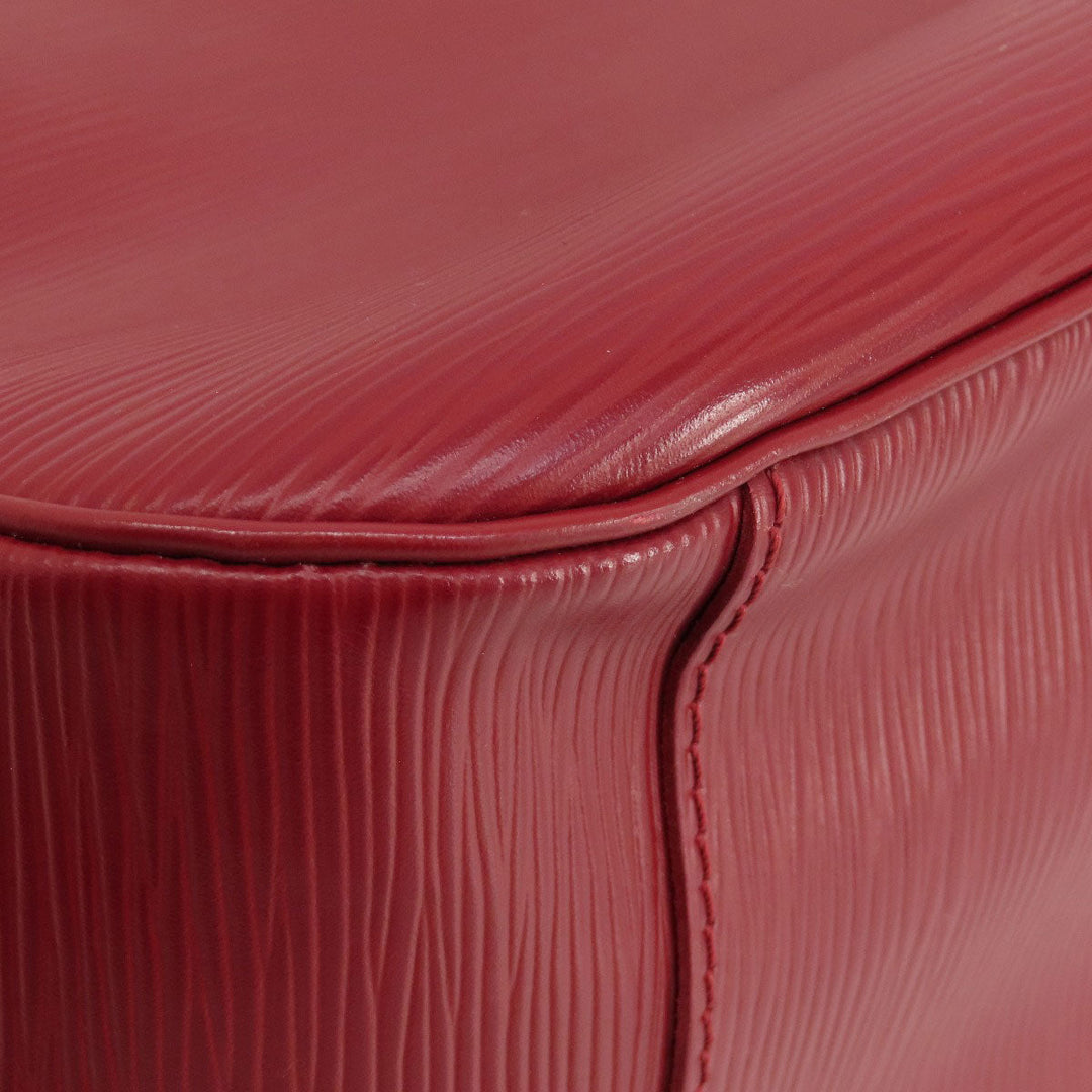 LOUIS VUITTON Tote Bag M5926E Monogram canvas Red Passy PM Women Used Authentic