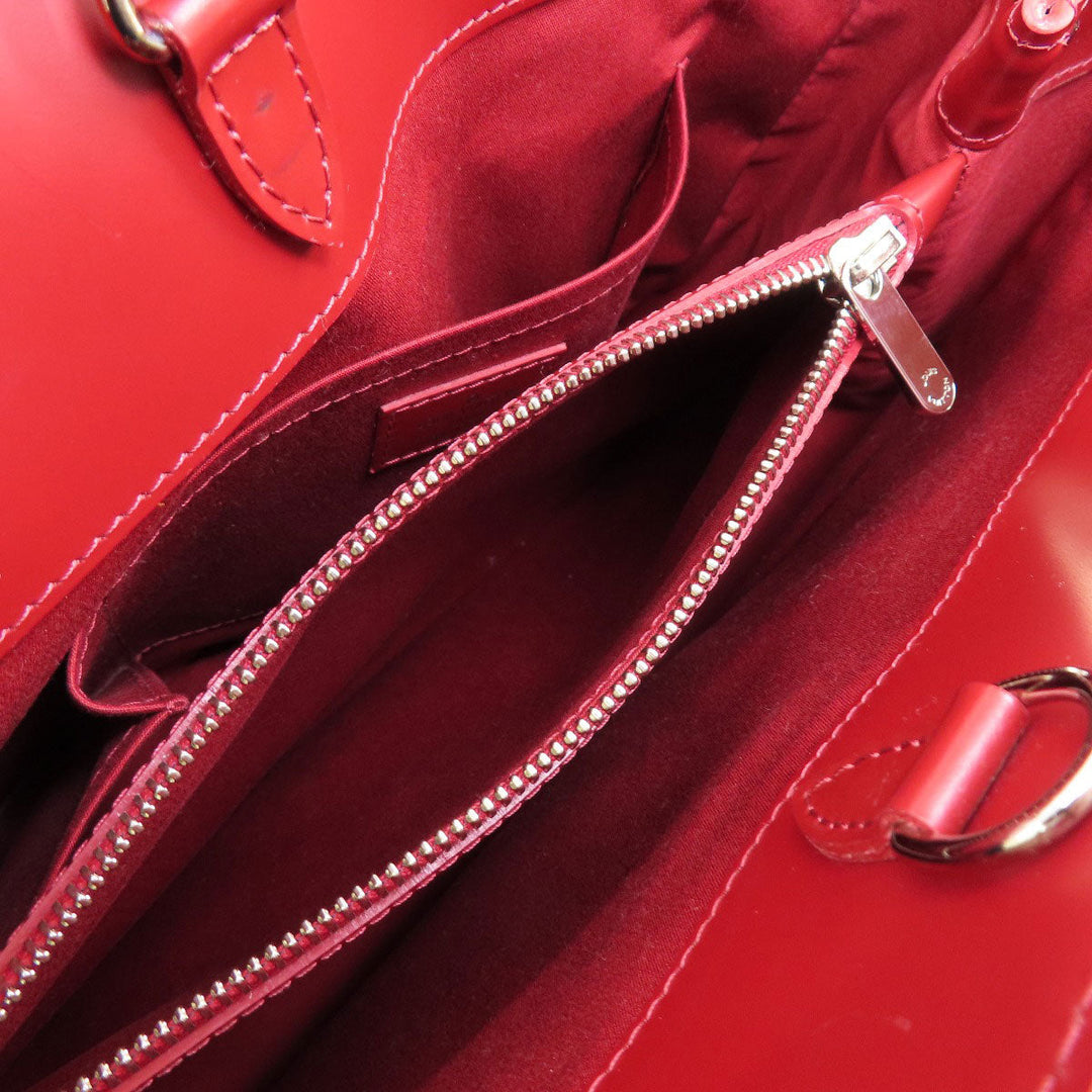 LOUIS VUITTON Tote Bag M5926E Monogram canvas Red Passy PM Women Used Authentic