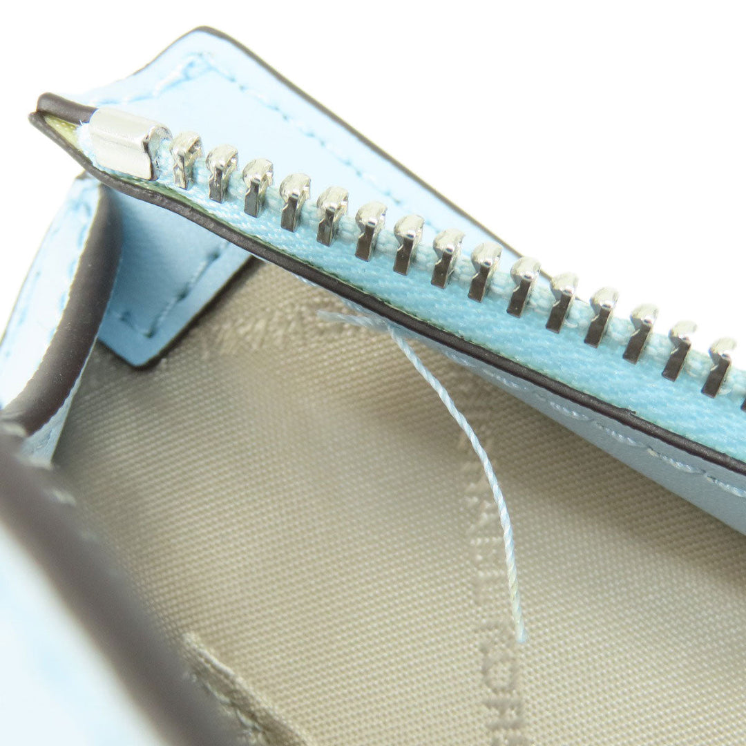 MICHAEL KORS Shoulder Bag PVC blue logoMetal Long Shoulder Women Used Authentic