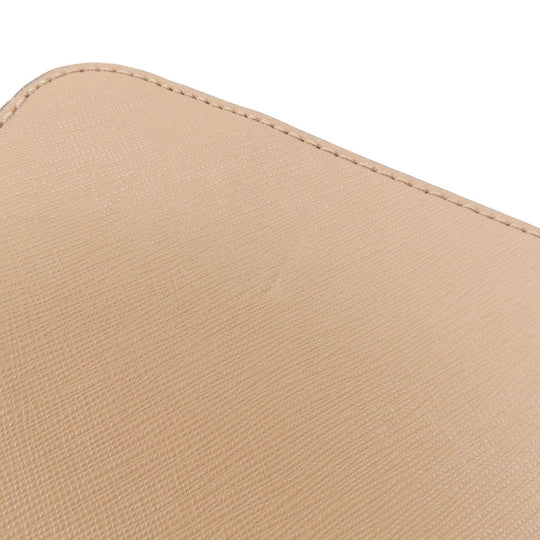 MICHAEL KORS Shoulder Bag PVC beige logoMetal Women Used Authentic