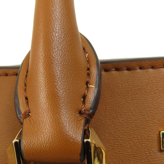MICHAEL KORS Handbag PVC white MK signature Women Used Authentic