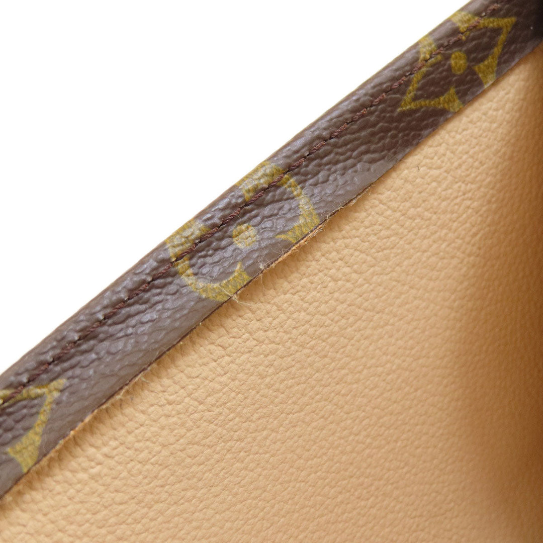 LOUIS VUITTON Tote Bag M51140 Monogram canvas Brown Sac Plat Monogram