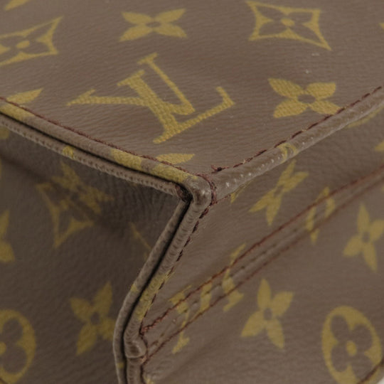 LOUIS VUITTON Tote Bag M51140 Monogram canvas Brown Sac Plat Monogram