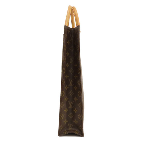 LOUIS VUITTON Tote Bag M51140 Monogram canvas Brown Sac Plat Monogram