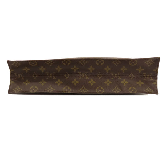 LOUIS VUITTON Tote Bag M51140 Monogram canvas Brown Sac Plat Monogram