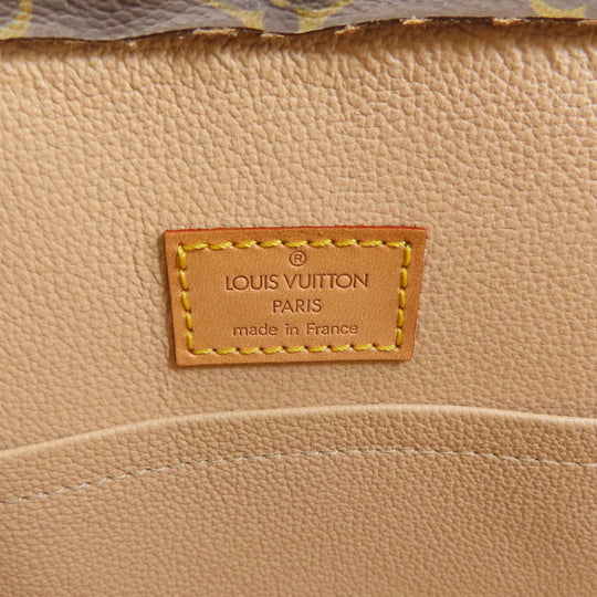 LOUIS VUITTON Tote Bag M51140 Monogram canvas Brown Sac Plat Monogram