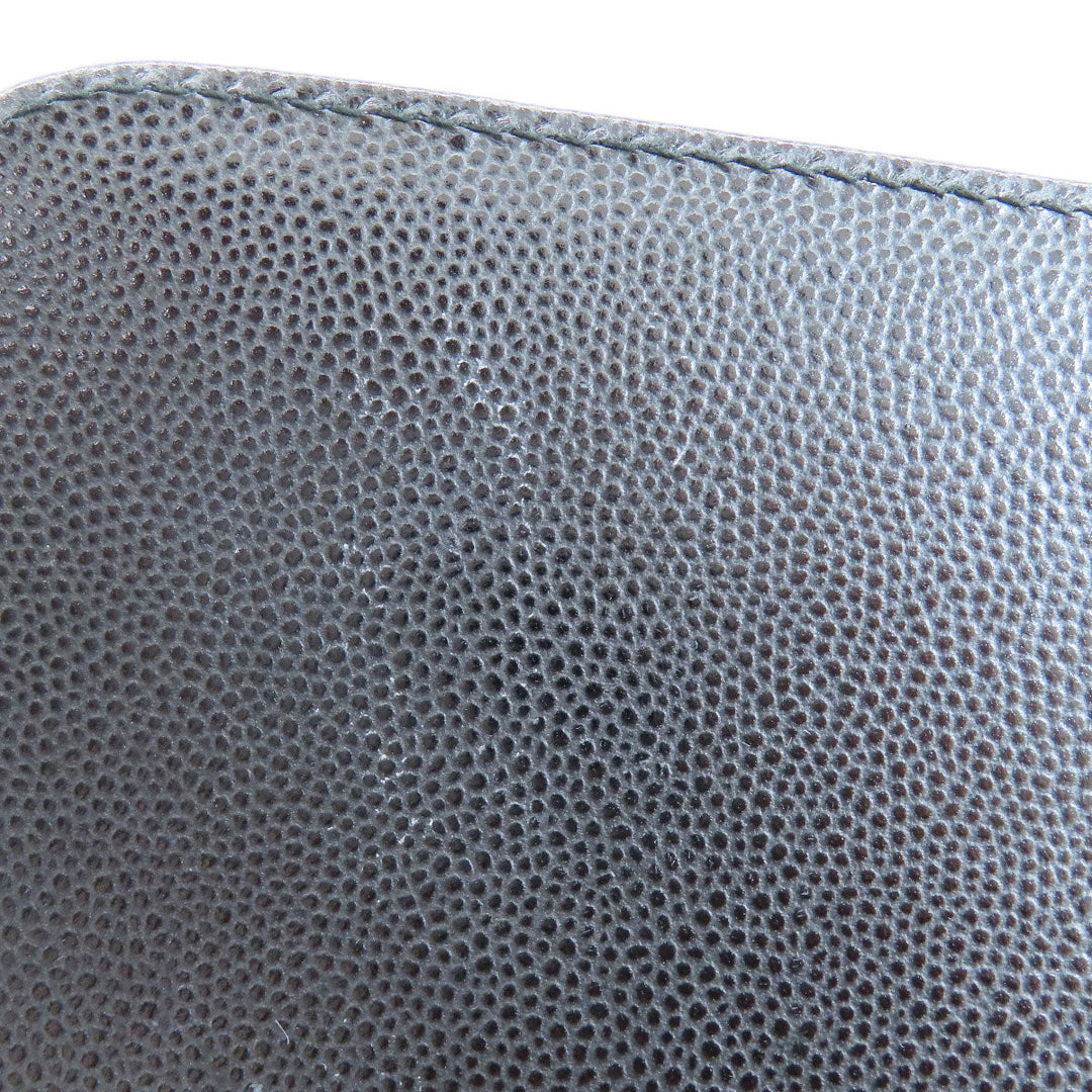 CHANEL Shoulder Bag Grained Calfskin Skin black COCO Mark Gold Metal