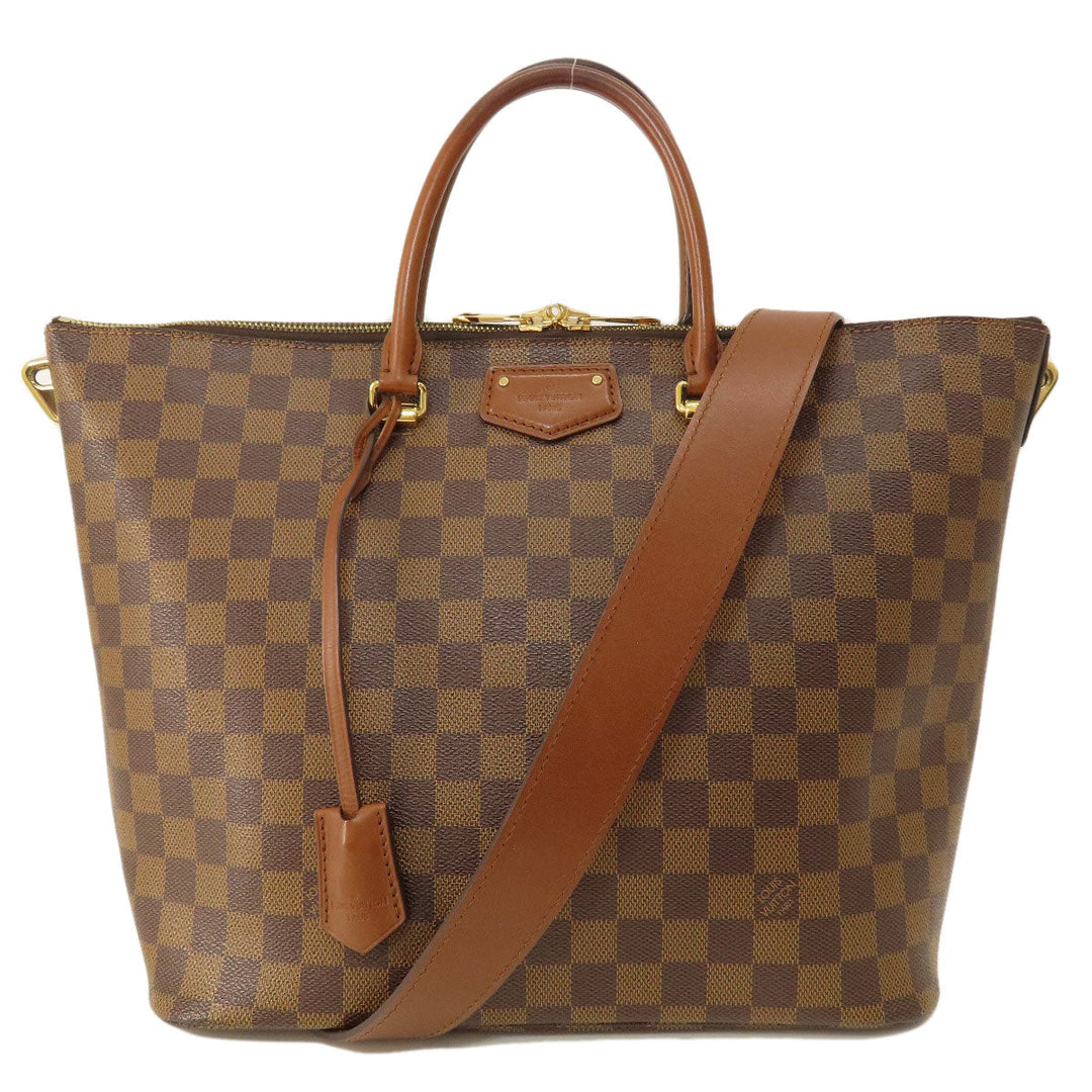 LOUIS VUITTON Tote Bag N63169 Damier canvas Brown Belmont Damier Ebene
