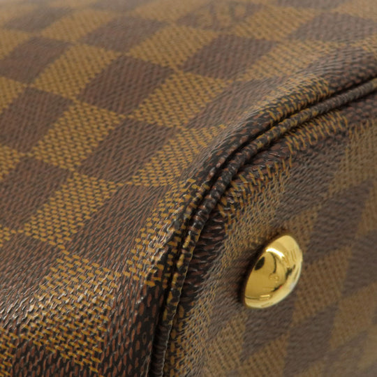 LOUIS VUITTON Tote Bag N63169 Damier canvas Brown Belmont Damier Ebene
