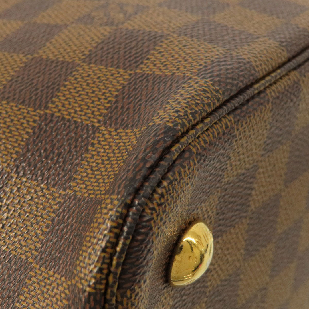 LOUIS VUITTON Tote Bag N63169 Damier canvas Brown Belmont Damier Ebene