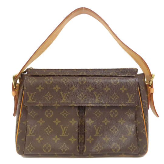 LOUIS VUITTON Tote Bag ‚l51163 Monogram canvas Brown Viva Cite GM Women Used Authentic
