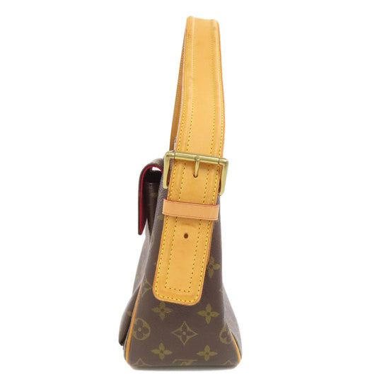 LOUIS VUITTON Tote Bag ‚l51163 Monogram canvas Brown Viva Cite GM Women Used Authentic