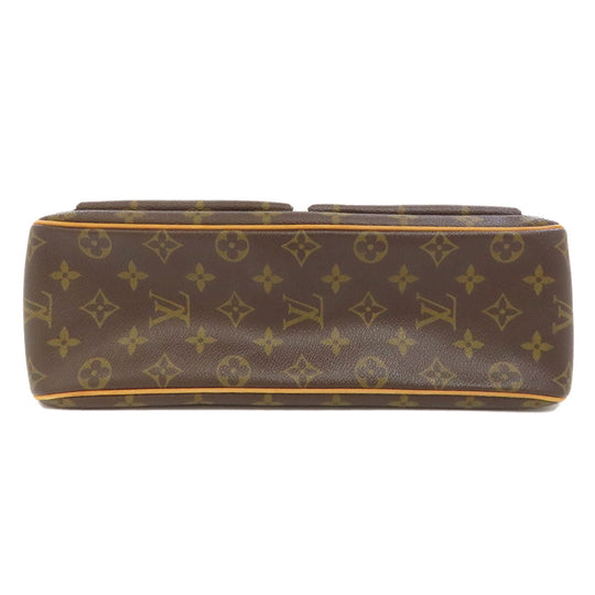 LOUIS VUITTON Tote Bag ‚l51163 Monogram canvas Brown Viva Cite GM Women Used Authentic