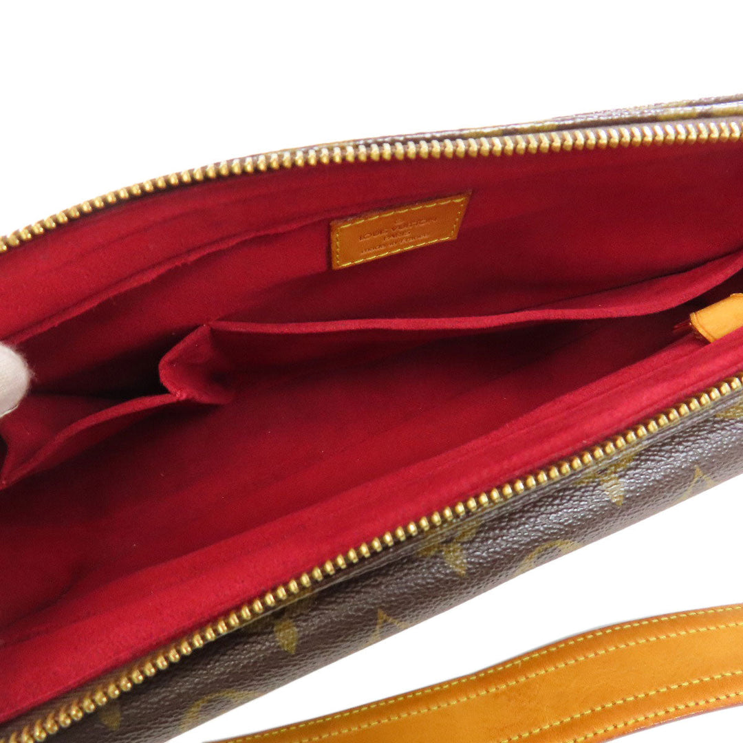 LOUIS VUITTON Tote Bag ‚l51163 Monogram canvas Brown Viva Cite GM Women Used Authentic