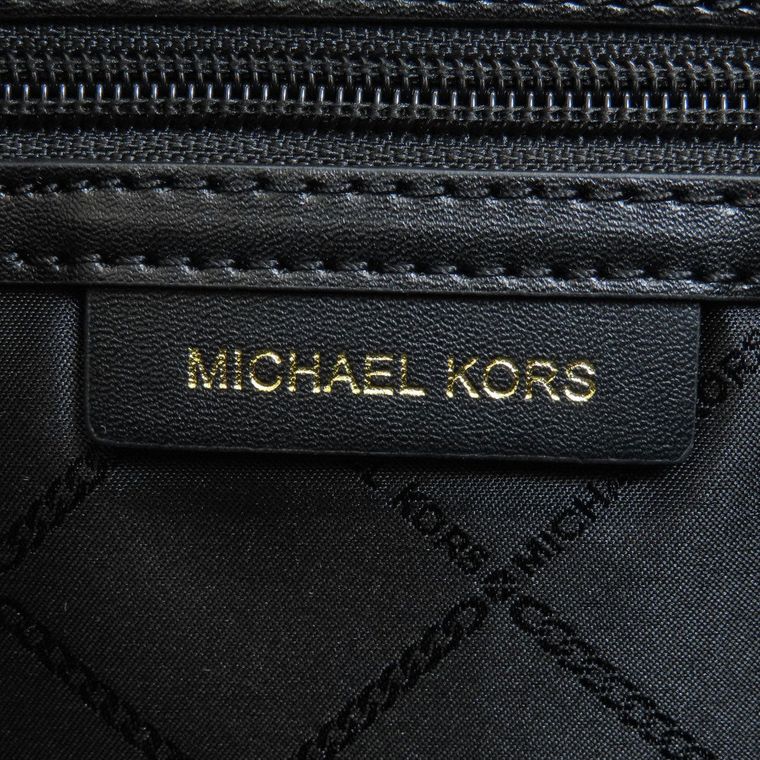 MICHAEL KORS Tote Bag PVC Brown Sullivan Women Used Authentic