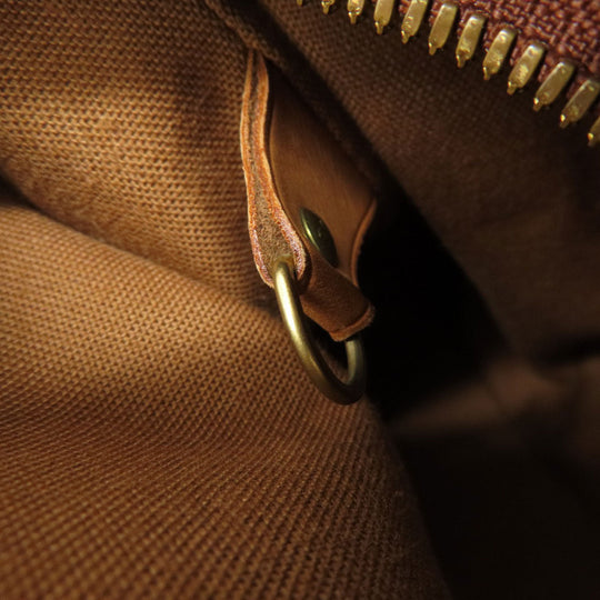 LOUIS VUITTON Tote Bag N99037 Damier canvas Brown Columbine 100th Anniversary Damier Ebene Women Used Authentic